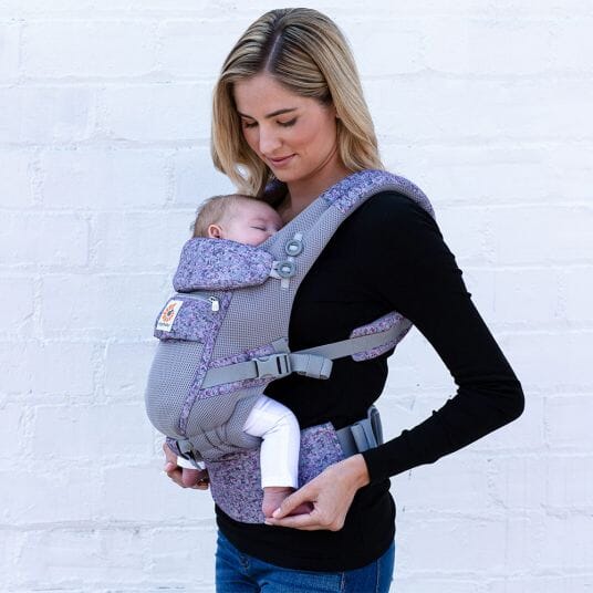 BreathBabyBag™ - Mauve Lavande - Bebe Mobile